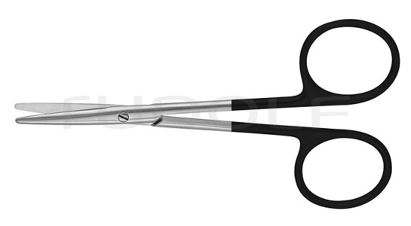 RU 1281-11M / Forbice Baby-Metzenbaum, Curva, MC 11,5 cm