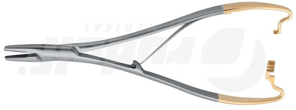 RU 6072-20 / Needle Holder Mathieu, Heavy, TC, Str. 20cm, 8"