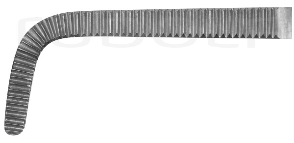 RU 3330-19 / Pinza Mixter Para Ligaduras, Curva, 19 cm