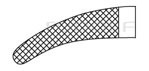 RU 6051-26 / Porte-Aiguille Mayo-Hegar, TC, Courbé 26 cm