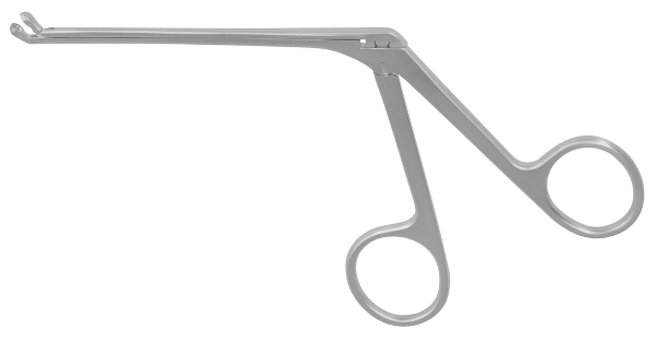 RU 7883-09 / Ear Forceps Hartmann-Citelli, Round Spoon Ø 3 mm, 30° Angled Up,