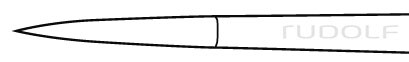 RU 5336-20X / Osteotomo Lexer, Recto, Propylux, 20 mm, 22 cm