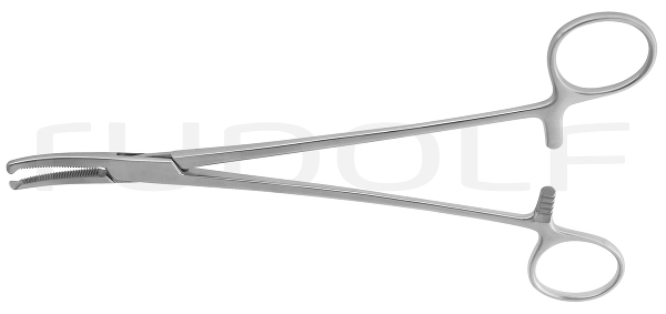 RU 3511-20 / Peritoneal Fcps Faure, Sl. Cvd., 1x2T 20 cm, 8"