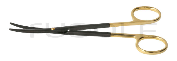 RU 1314-14C / Forbice Metzenbaum, Curva, Tc/Cc 14,5 cm
