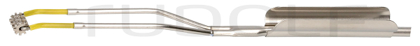RC240-340 / Hf-Vaparisationselektrode(Spike), Gerieft 24 Charr., 3 mm