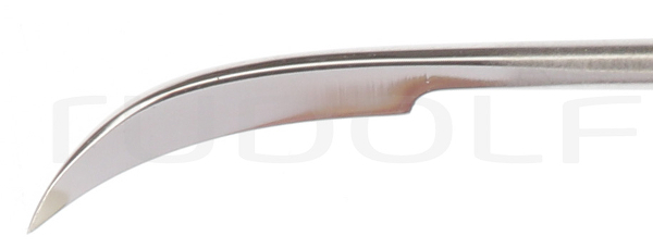 RU 8652-23 / Laryng. Knife, Cvd. Pointed