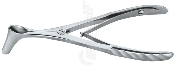 RU 8010-02 / Espéculo Nasal Mod. Wien, Fig. 2, 13 cm