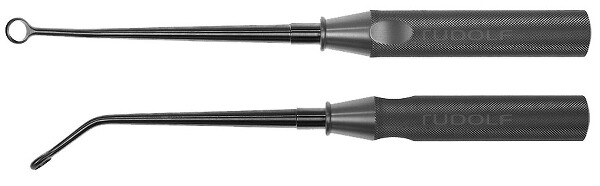 RU 5357-62 / Ring Curette, Cone 23 cm - 9", 8 mm