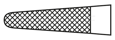 RU 6065-14 / Needle Holder Mathieu, TC, Str. 14cm
, 5 1/2"