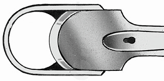 RU 8614-03 / Daniels Tonsillotome, Db. Blade, F. 3, 24mm
