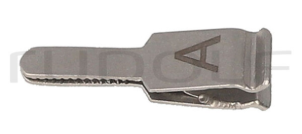 RU 3975-399 / Clamp Singolo (Paio) Acland, Per Arterie Opaco, 0,6-1,5 mm