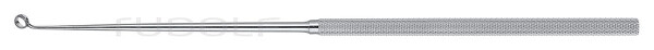 RU 8853-01 / Curette Ray, Horizontal 45° 4mm, 18cm, 7"