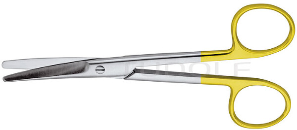 RU 1253-14 / Forbice Mayo, Curva, TC 14,5 cm