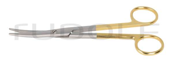 RU 1263-17M / Scissors Mayo-Stille, Cvd., Sc,Tc 17 cm - 6 3/4"