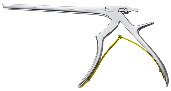 RU 6457-55P / Rongeur Kerrison, Cutt. Upw. 40°, Proclean Standard, Thin Foot Plate, 18cm
, 7", 5mm
