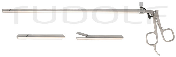 LP325-020 / Pinza A Cucchiaio Con Canale Di Irrig. Lu 330mm, Ø 10mm
