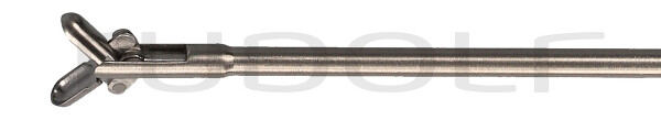 RF205-403 / Pinza Semirígida De Biopsia Oval, Biarticulada, Ø 1,6 mm, 5 Fr, Lu 400 mm