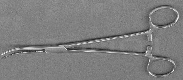 RU 3253-41 / Pinza Emostatica Kelly, Curva 19,0 cm