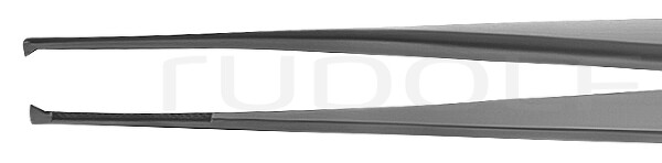 RU 4140-26 / Pinza Micro-Semken 1x2D., TC, 1 mm, 16 cm