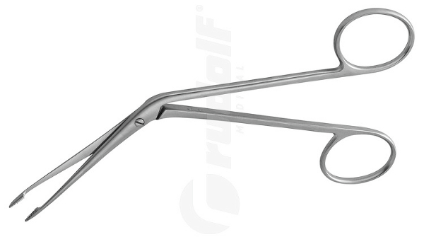 RU 7870-14 / Ear Forceps Hartmann, Working Length 6 cm - 2 1/2",