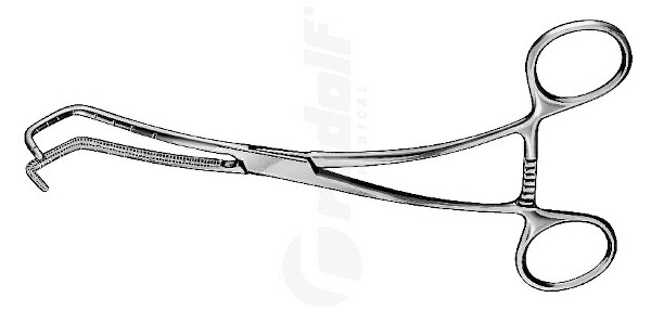 RU 7735-16 / Pinza Cardiovascolare Cooley Per Anastomosi, 16,5cm