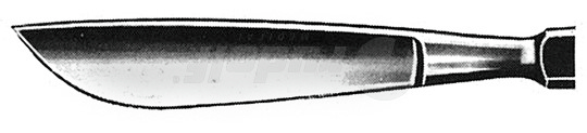RU 4870-01 / Bisturi Per Fistole Simon, Fig. 1 20cm
