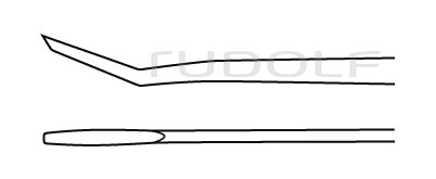 RU 8810-01 / Micro Raspatory, Yasargil 18,5 cm - 7 1/4"