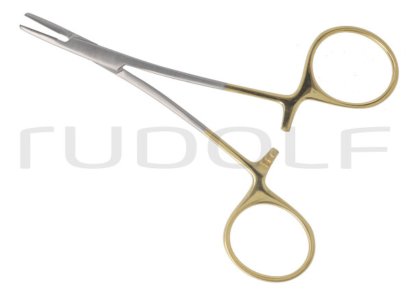 RU 6044-01 / Needle Holder Par, TC, Str. 11,5cm, 4 1/2"