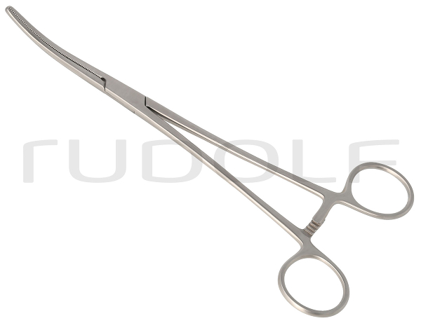 RU 3001-24 / Hemost. Fcps Rochester-Pean, Cvd. 24 cm, 9,5"