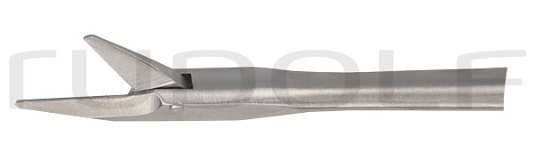 RU 8650-04/01 / Micro Scissors, Straight, Jaw Ø 2 mm, (Wl) 23 cm - 9", Thumb Movable