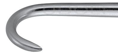 RU 4502-01 / Retractor Volkmann, Semi-Sharp, 1 Prong 22,5 cm/8 3/4"