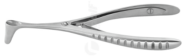 RU 8004-02 / Nasenspekulum Tieck, Figur 2, für Kinder, Schraubenschluss, 13 cm