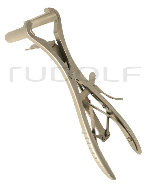 LP323-205 / Specolo Addominale, 90°, Lunghezza Valva 55mm, 19,5cm
