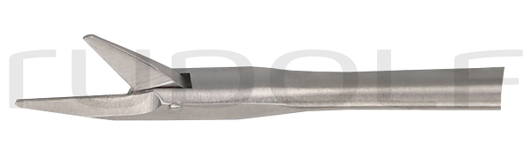 RU 8650-04/01 / Lar. Micro Scrs-. Str., TH-MOV. Shaft Length 23cm
/9", Conicø2/3mm
, Jaw 2mm
