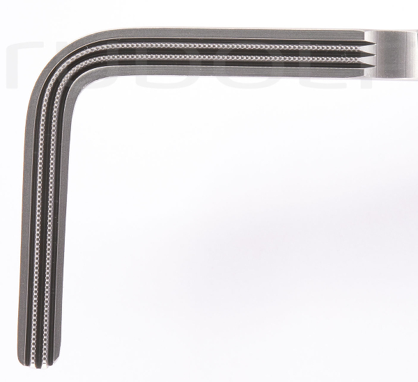 RU 7629-25 / Lees Bronchus Clamp, 25 cm