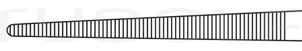 RU 3301-20 / Ligature Fcps Heiss, Str. 20 cm, 8"