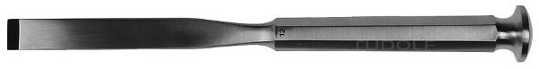 RU 5340-12 / Scalpello Stille, Retto 20cm, 12mm