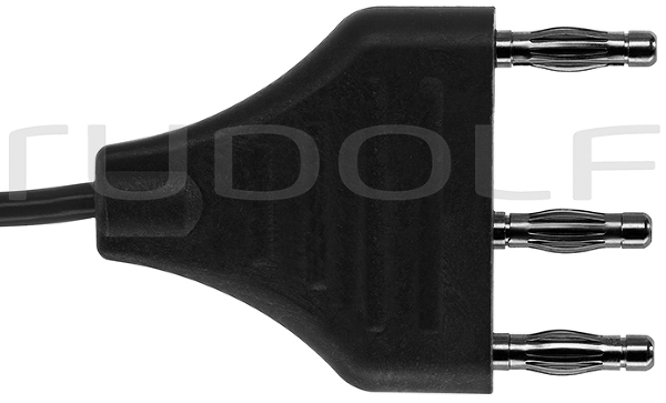 HF410-024 / Hf-Handgriff für 4 mm Elektroden, 4 m Kabel, ger. Seite International 3 Pol Umax 5 KVP