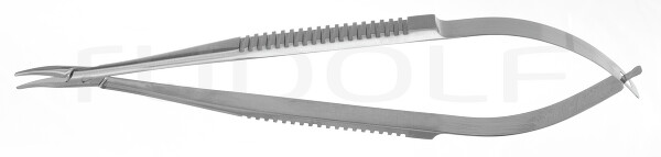 RU 5957-14 / Needle Holder Castroviejo Cvd., W/O. Ratchet, 0,75mm, 14cm, 5 1/2"