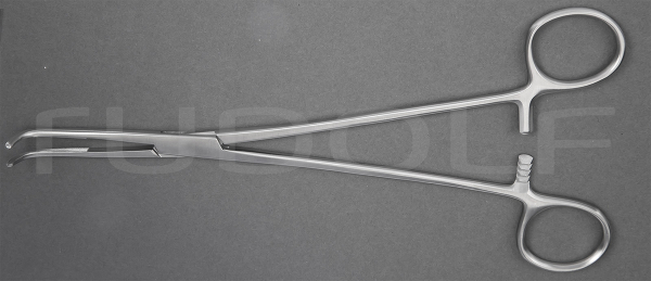RU 3341-22 / Ligature Fcps Mixter, Cvd. 22 cm, 8,75"