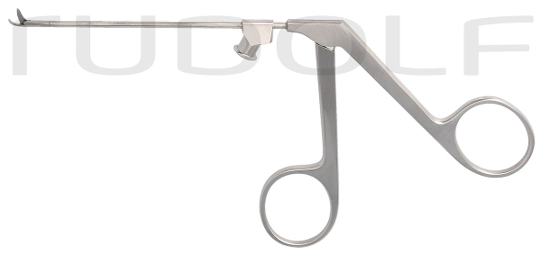 RU 7894-60/04 / Bellucci Micro Scissors, Sh/Sh, Curved Right, 8 cm - 3 1/4", Shaft-Ø 2.0 mm