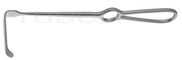 RU 4603-04 / Soft Tissue Retractor Obwegeser, Downw. 22,0 cm
/9", 55x12 mm