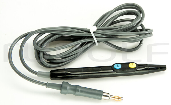 HF410-020 / Poignée HF Pour  Électrodes 4 mm Câble 4m, Côté App. Erbe Icc/Acc, Storz Umax 5 KVP