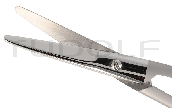 RU 1251-14S / Scissors Mayo Supreme, Bl/Bl, Cvd. 14,5 cm, 5,75"