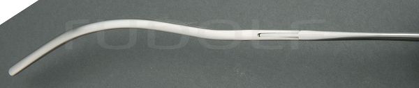 RU 6553-28 / Pinza Intestinale Kocher-Atrauma, Curva 28cm
