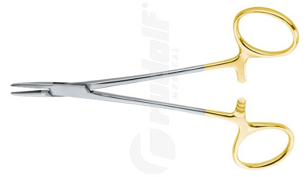 RU 6045-13 / Needle Holder Neivert, TC, Str. 13cm, 5"