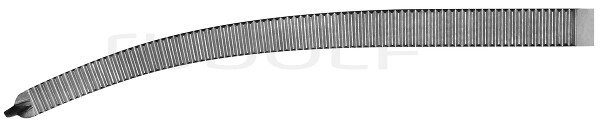 RU 3011-26 / Art. Klemme Ochsner-Kocher, Geb., 1x2Z. 26,0 cm