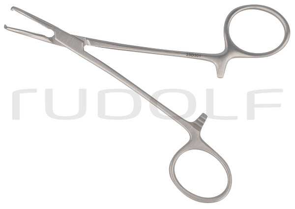 RU 3123-12 / Pinza Emostatica Micro-Mosquito, Curva 1x2D, 12,5 cm