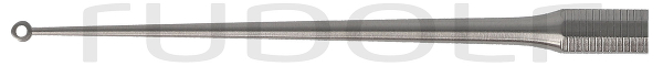 RU 7900-20 / Curette Buck, Figure 00,Straight, Blunt, I Ø 1.15 mm, O Ø 2 mm, 14.5 cm - 5 3/4"