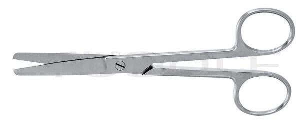 RU 1001-17 / Tijera Recta, R/R, 17,5 cm